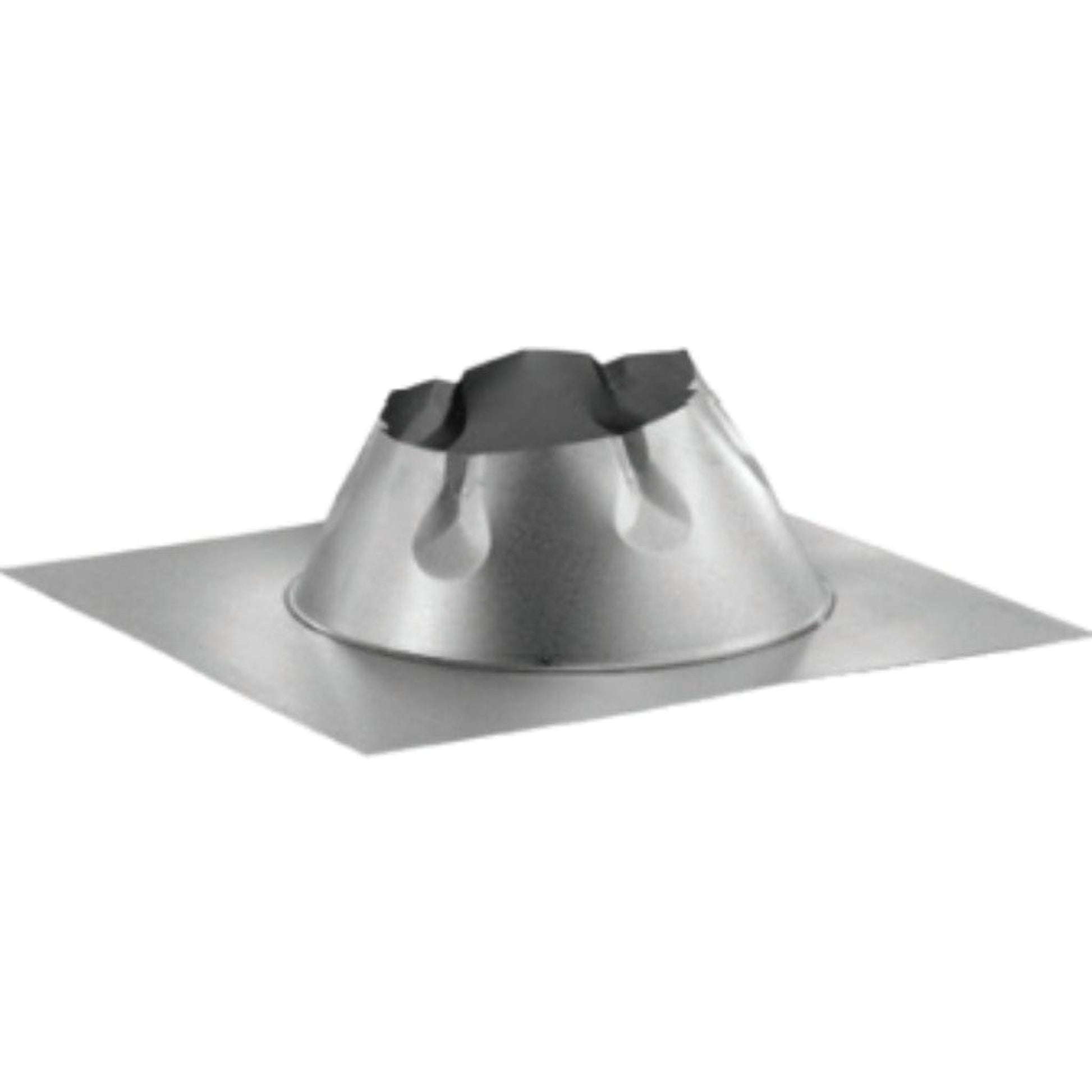 DuraVent DuraPlus 8" Flat Roof Flashing Ventilated (Tall Cone)