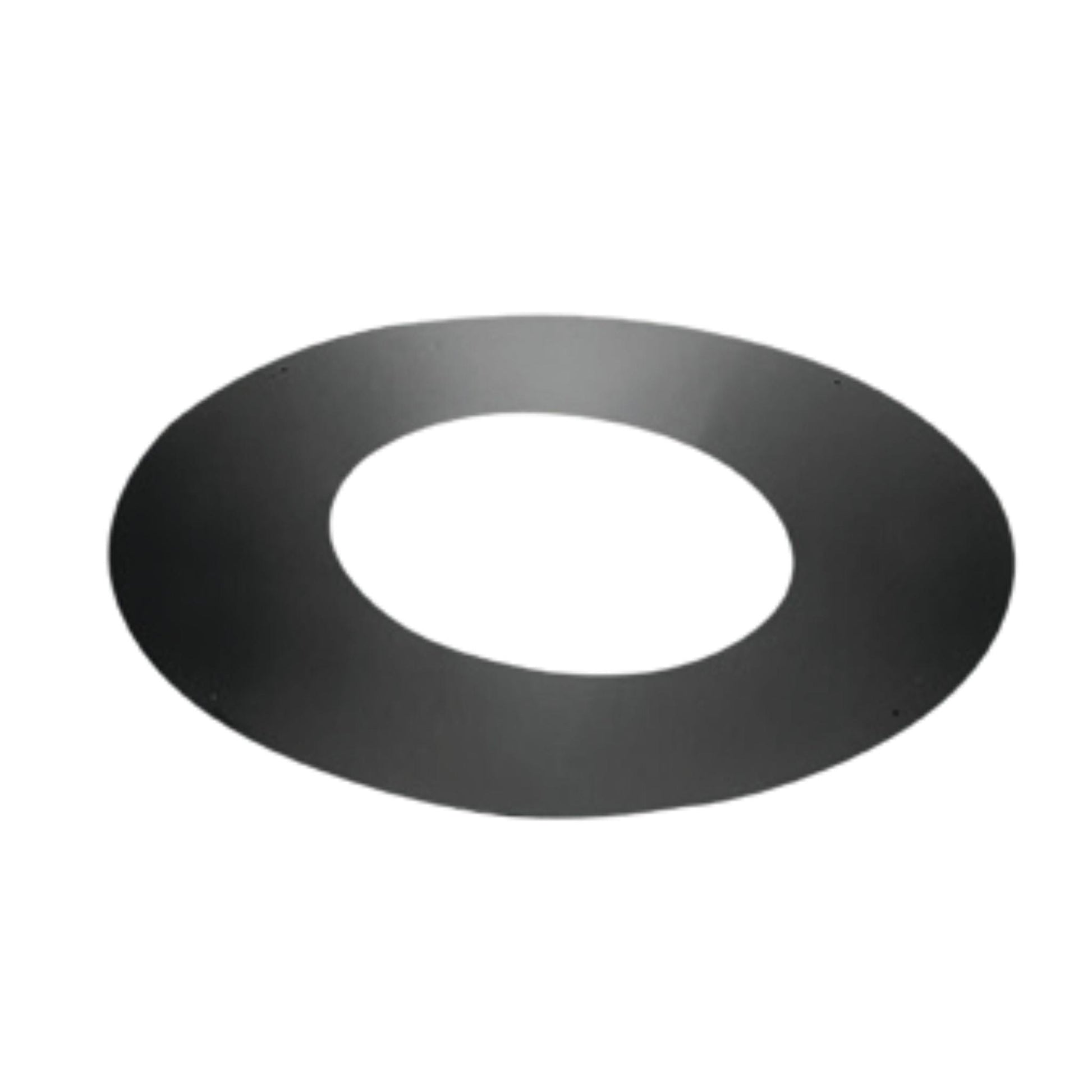 DuraVent DuraTech 5" 0/12 - 3/12 Ceiling Pitch Trim Collar for Roof Support
