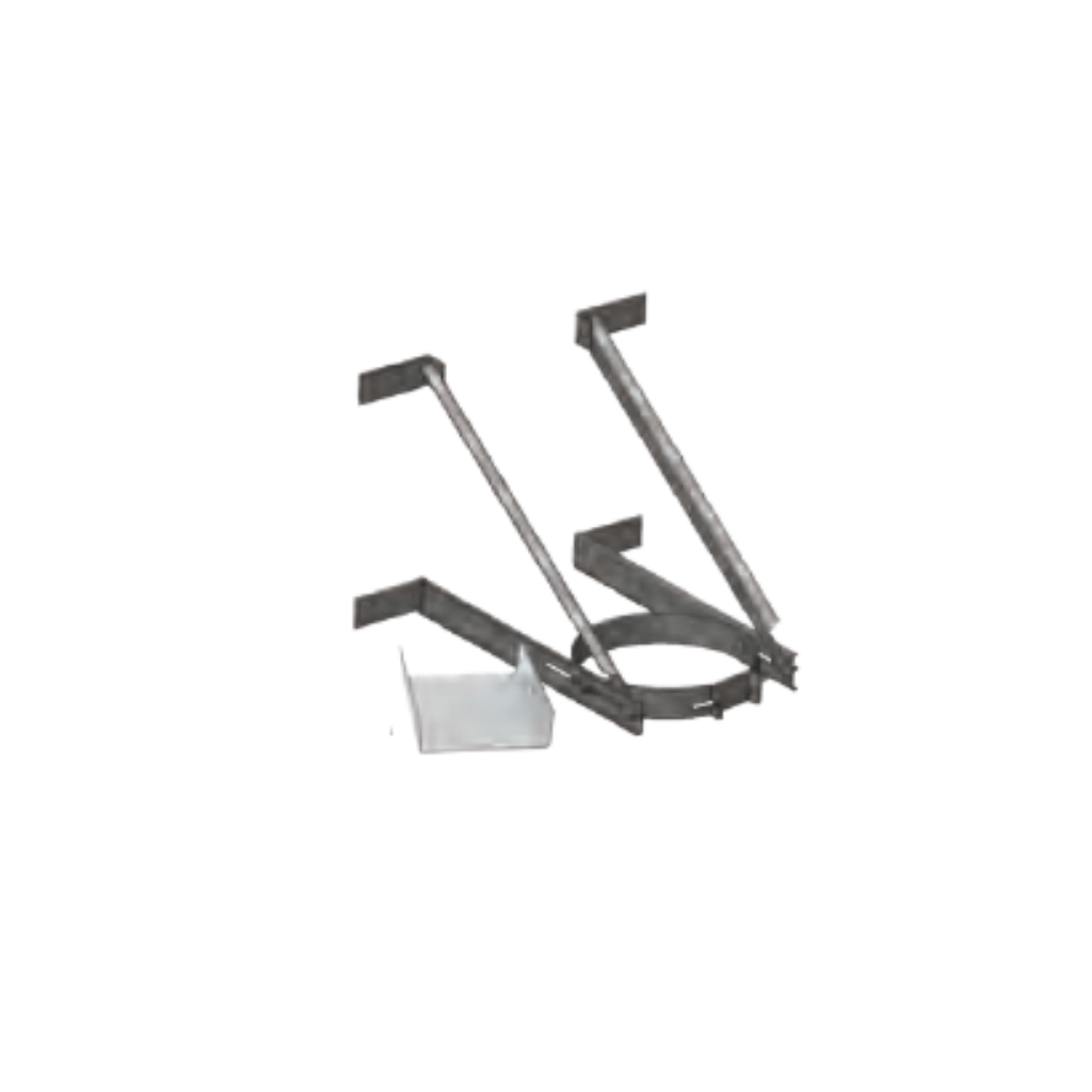 DuraVent DuraTech 6" and 8" Stainless Steel Adjustable Extended Wall Support