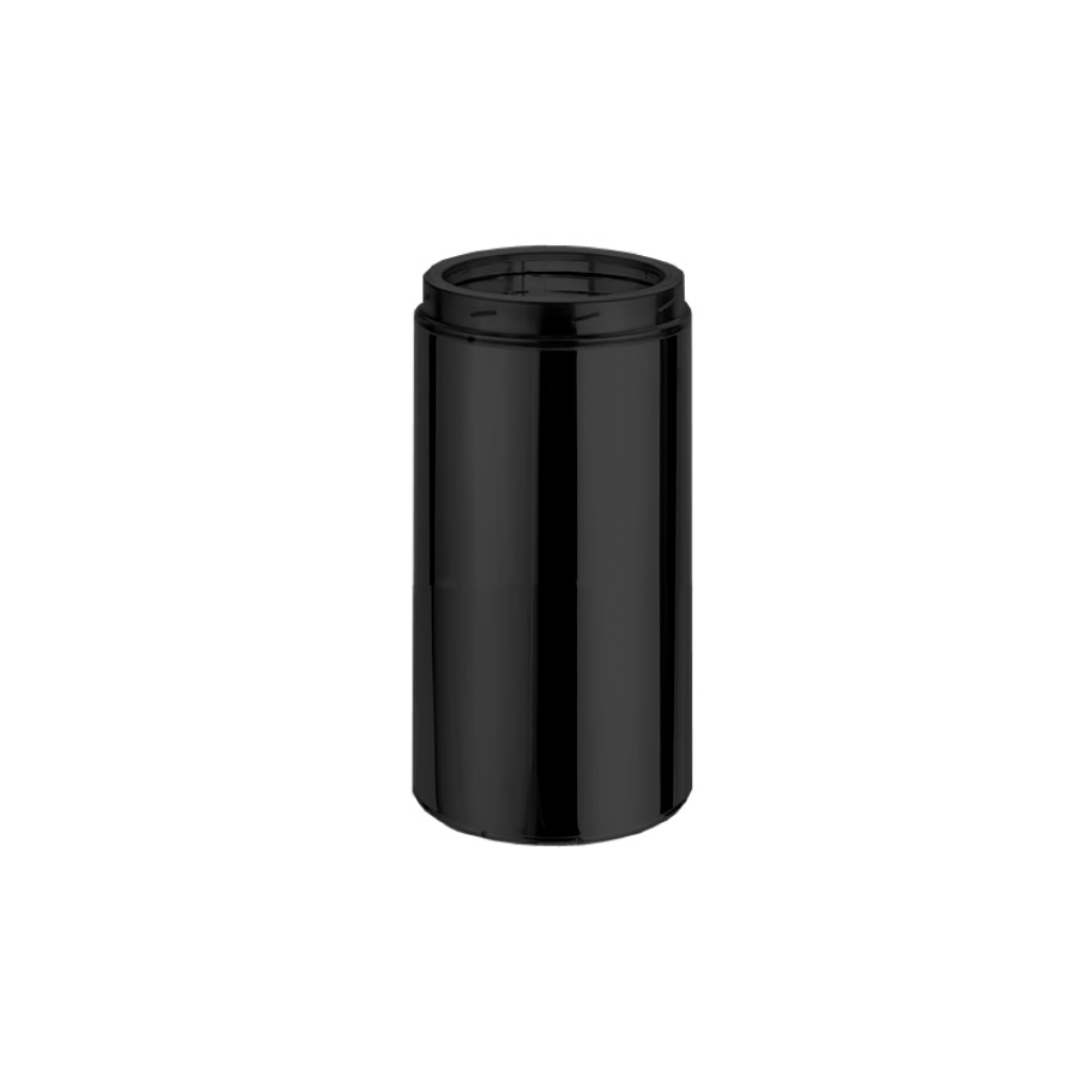 DuraVent DuraTech 6" x 12" Black Double-Wall All-Fuel Chimney Pipe