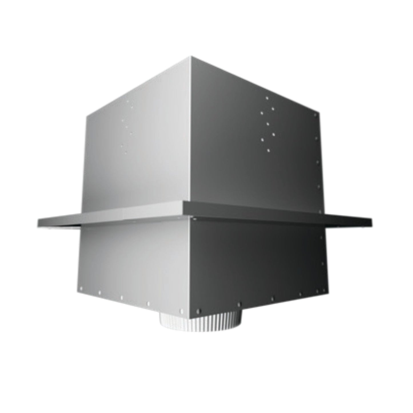 DuraVent DuraTech 7" Unpainted Flat Ceiling Support Box