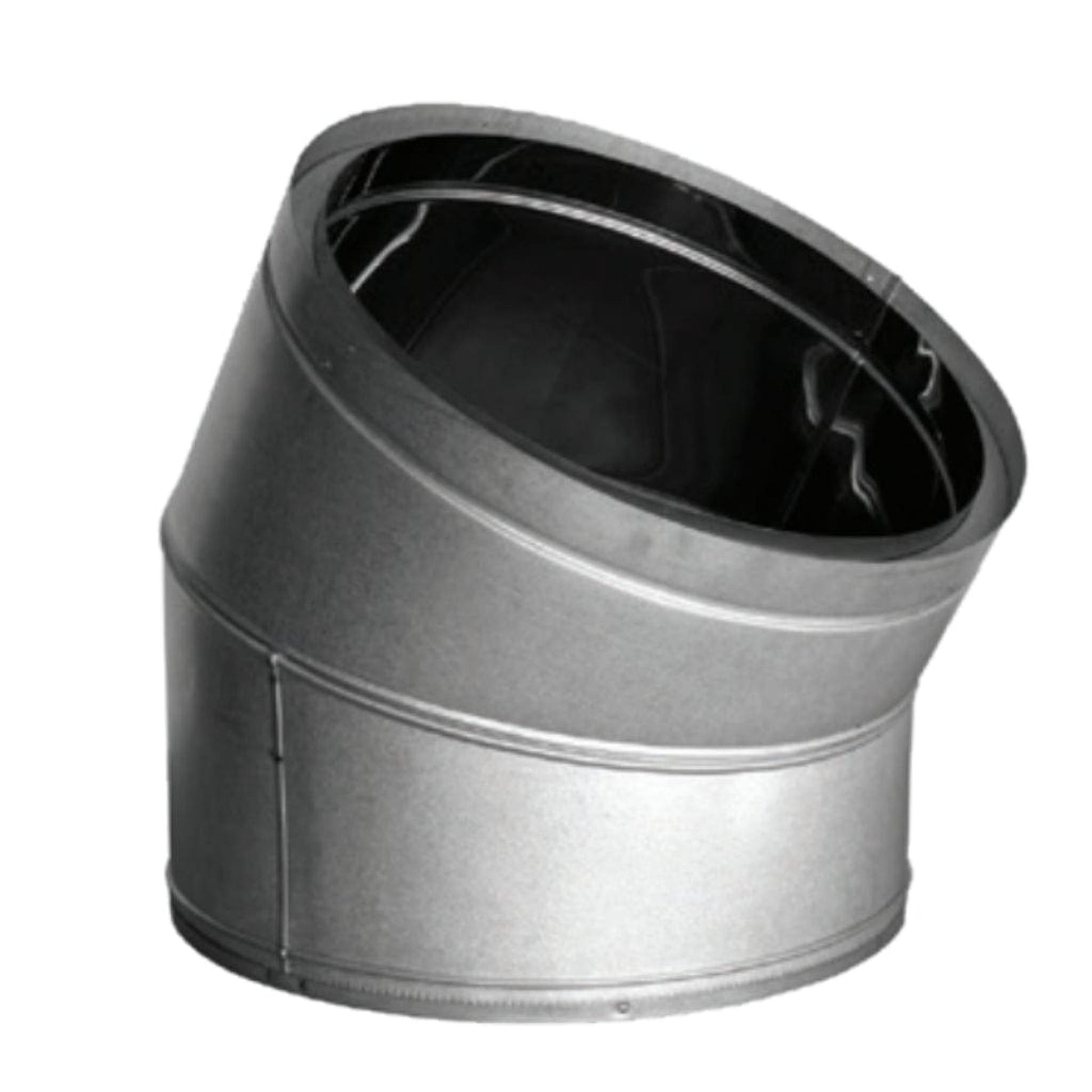 DuraVent DuraTech LDC 12" 30 Degree Stainless Steel Elbow