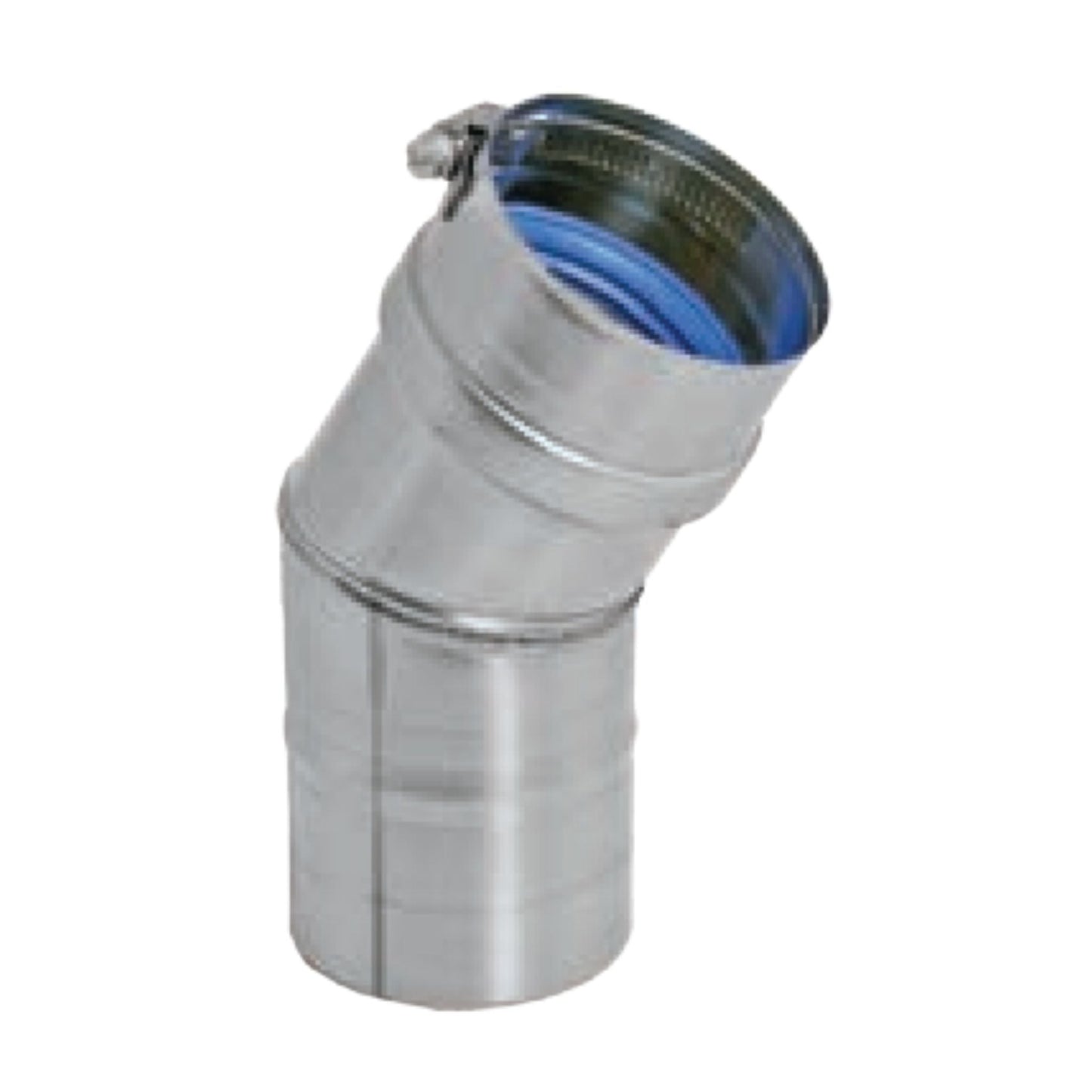 DuraVent FasNSeal 16" 30 Degree 316L Stainless Steel Elbow
