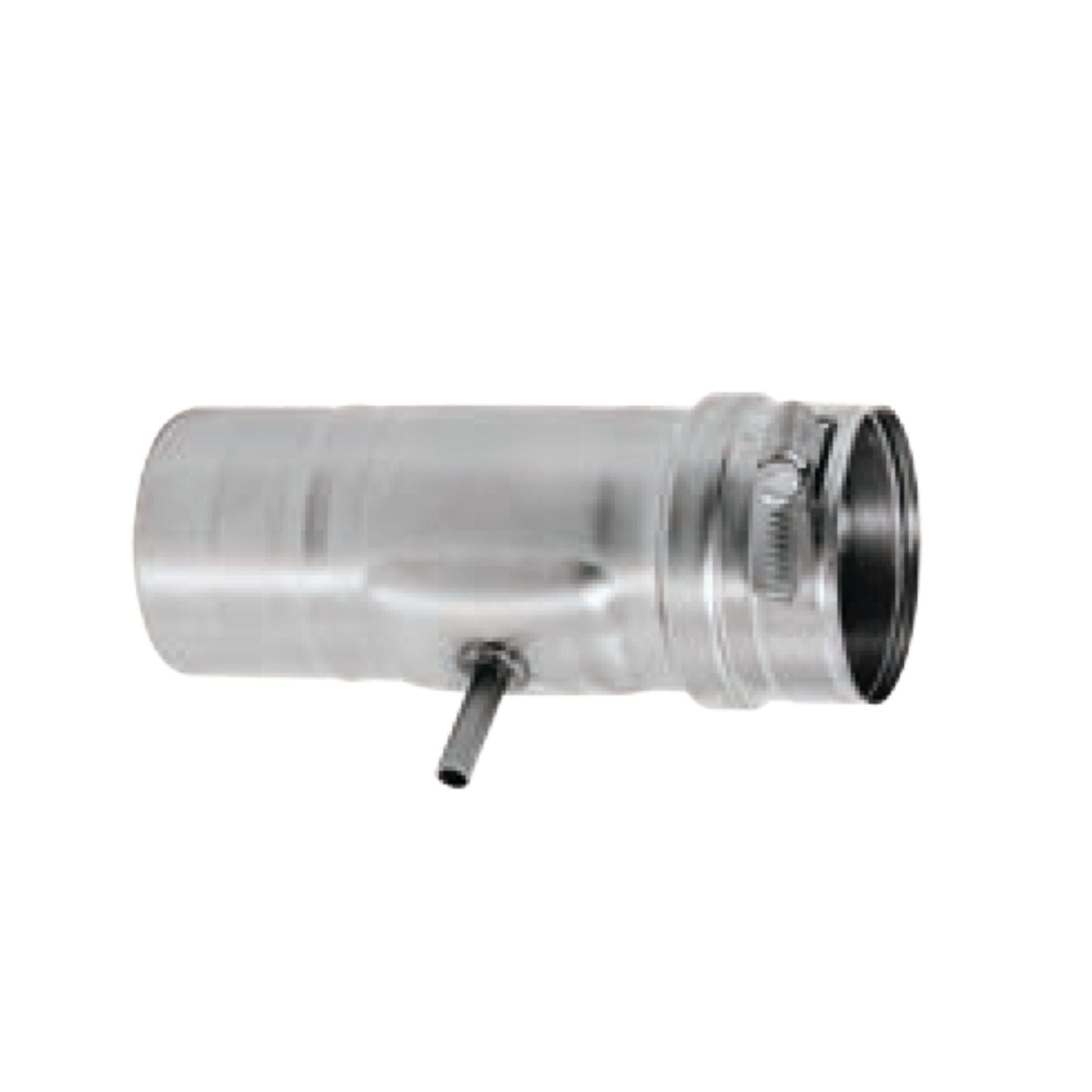 DuraVent FasNSeal 4" 316L Stainless Steel Horizontal Drip Tee
