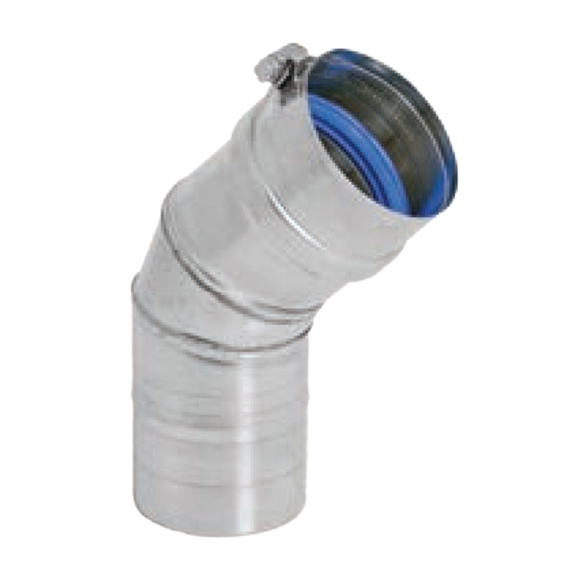 DuraVent FasNSeal 4" 45 Degree 316L Stainless Steel Elbow