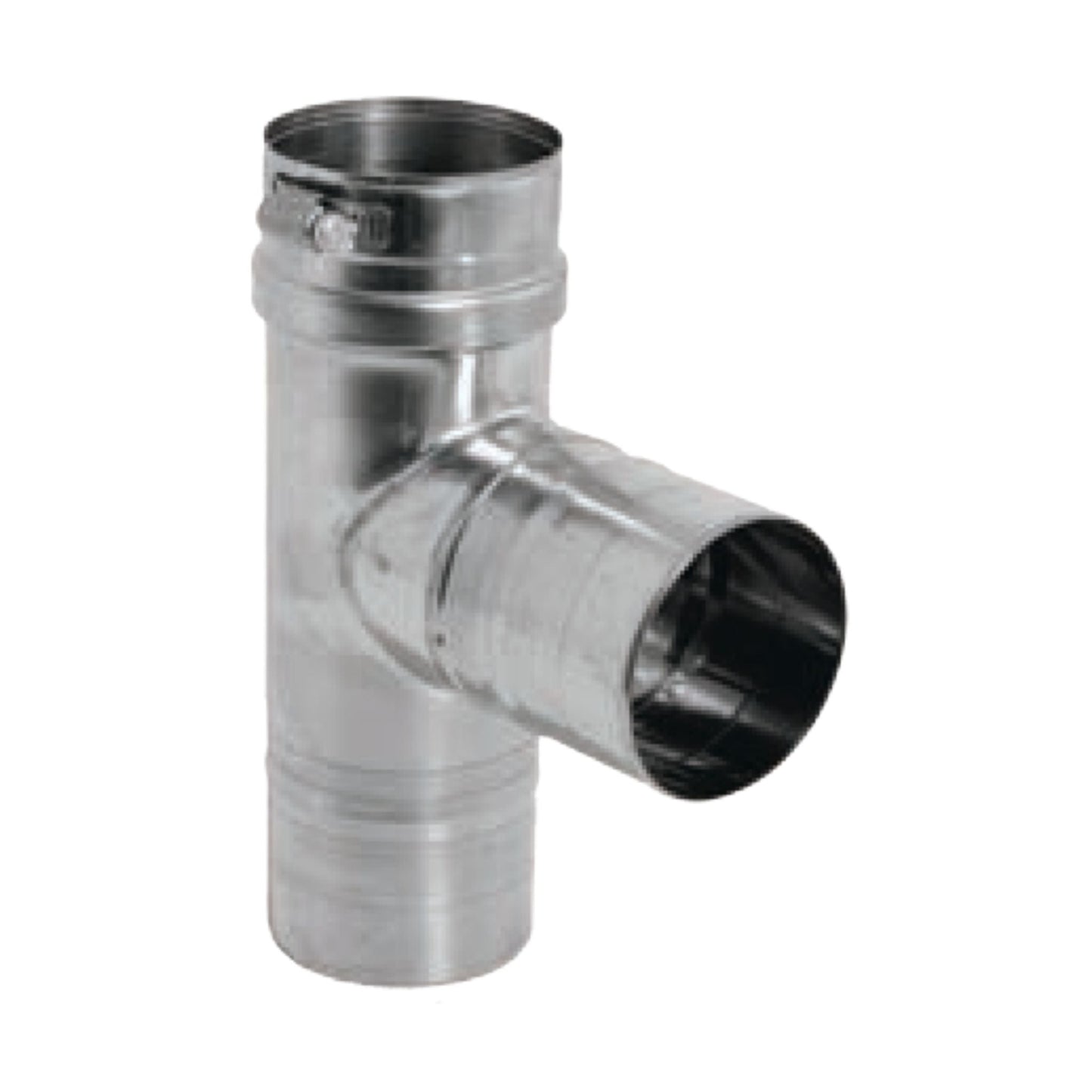 DuraVent FasNSeal 9" 29-4C Stainless Steel Standard Tee