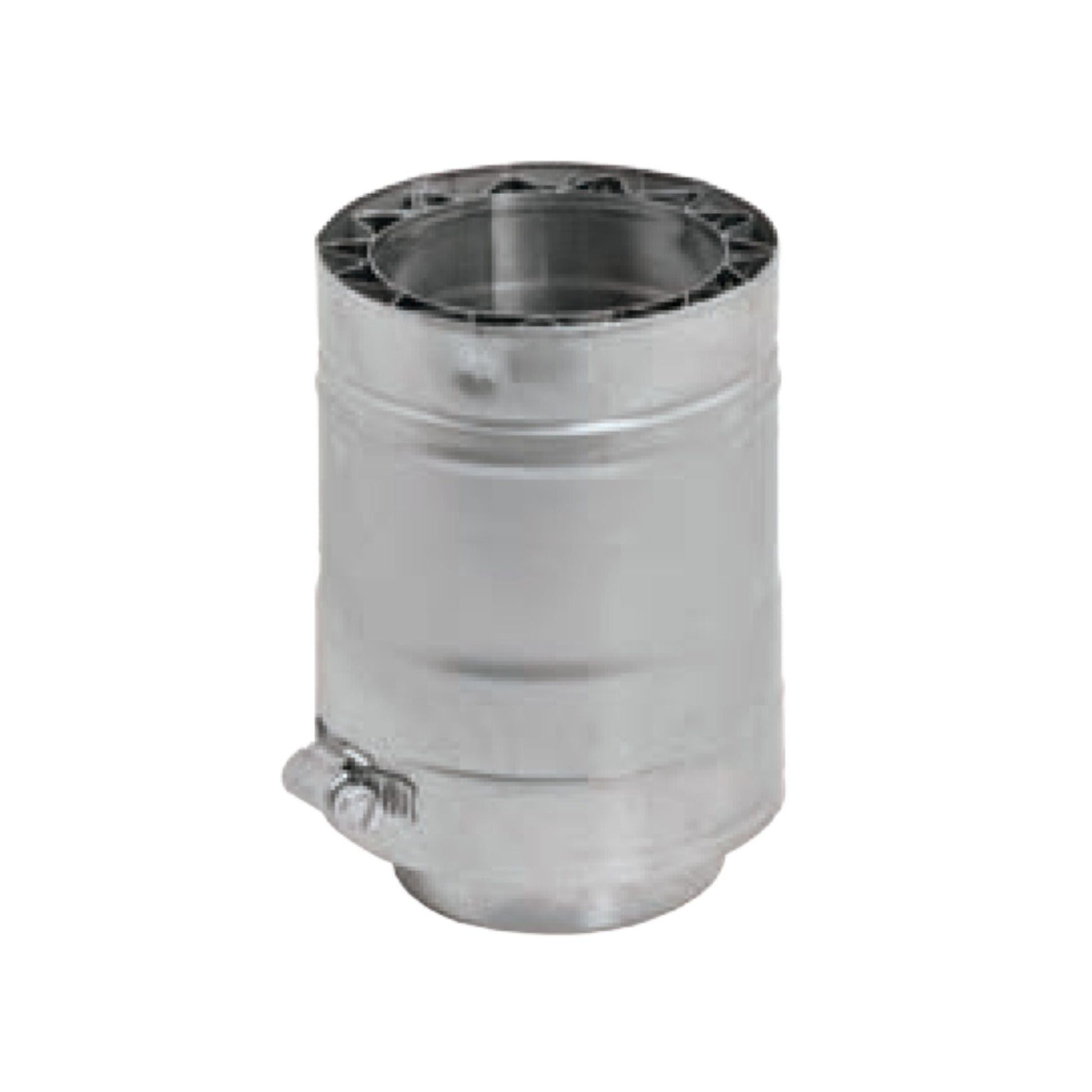 DuraVent FasNSeal W2 3" x 12" 316L Stainless Steel Double Wall Vent Length