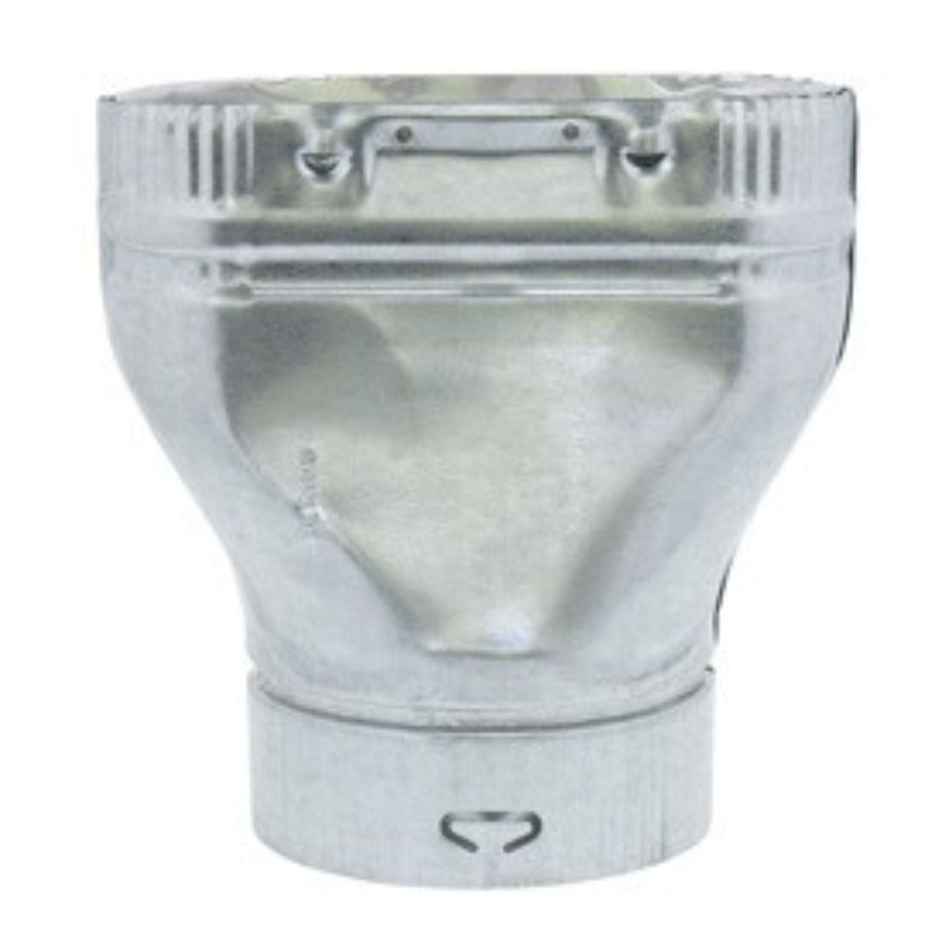 DuraVent Oval Type B Gas Vent Model BV 4" Round-To-Oval Adapter
