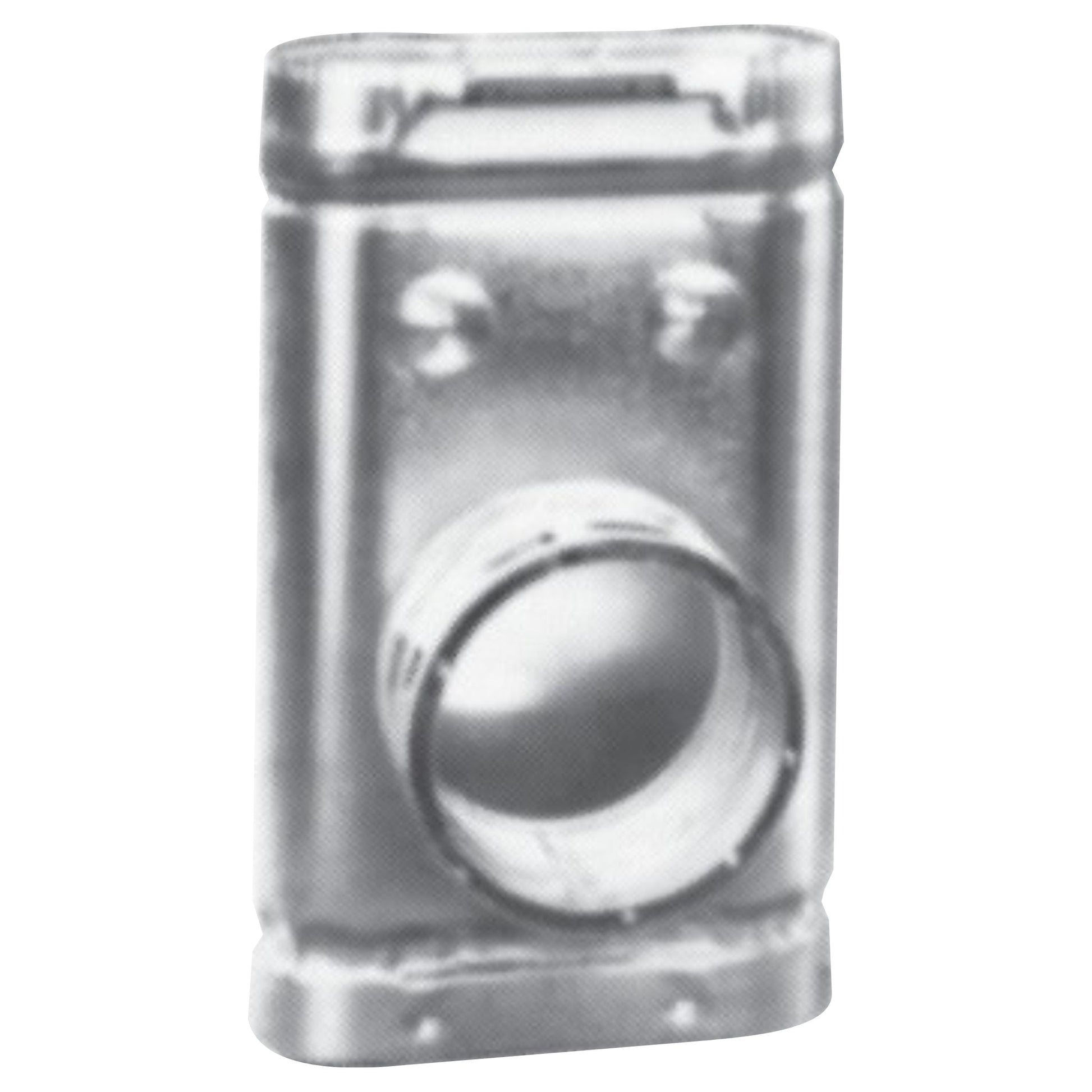 DuraVent Oval Type B Gas Vent Model BV 4" Standard Tee