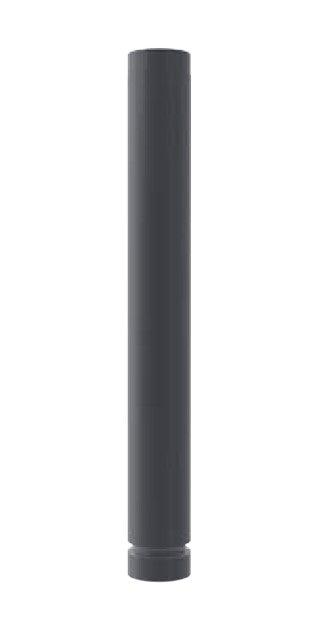 DuraVent PolyPro Concentric 4" x 6" Black Vertical Termination Extension