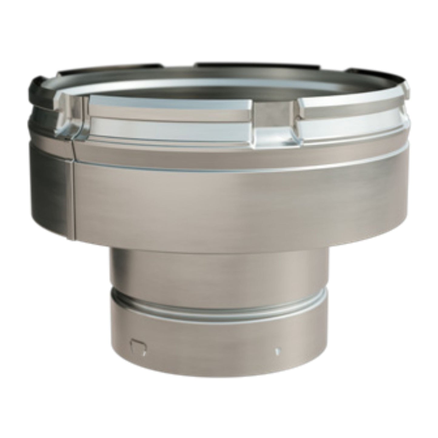 DuraVent Round Type B Gas Vent Model BV 6" x 12" Large Diameter Increaser