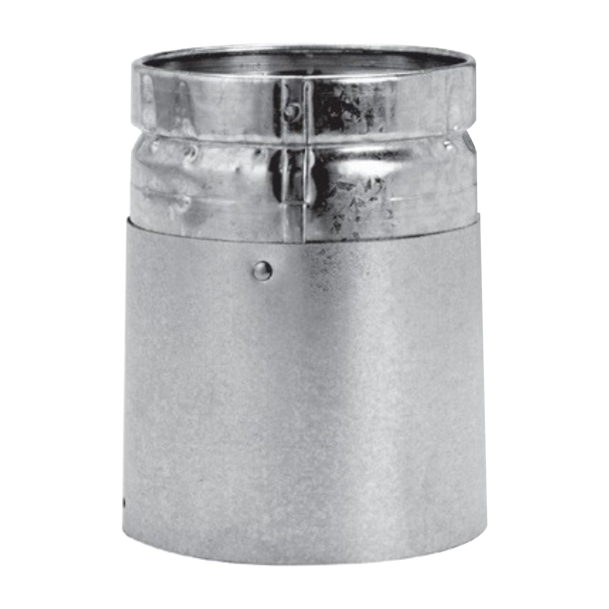 DuraVent Round Type B Gas Vent Model BV 3" - 8" Universal Male Adapter