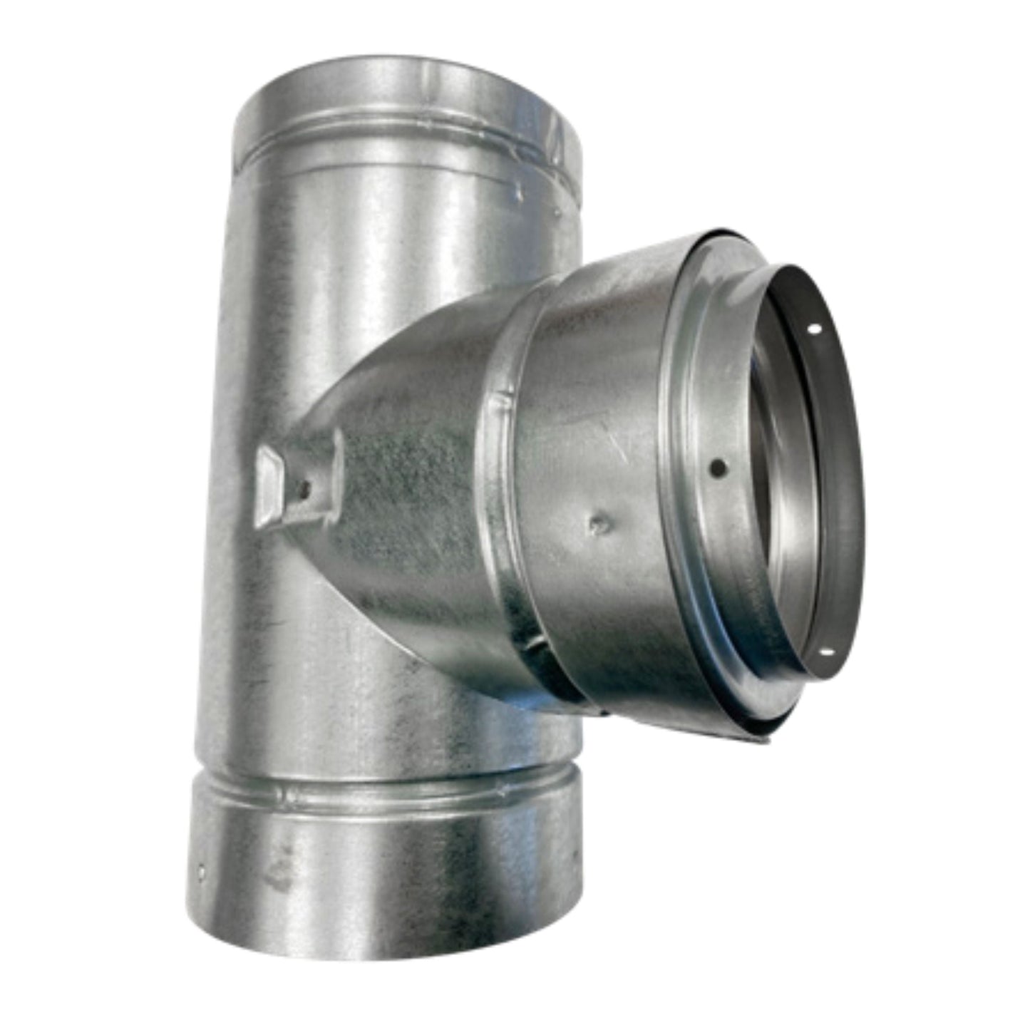 DuraVent Round Type B Gas Vent Model BV 4" to 3" Reduction Tee