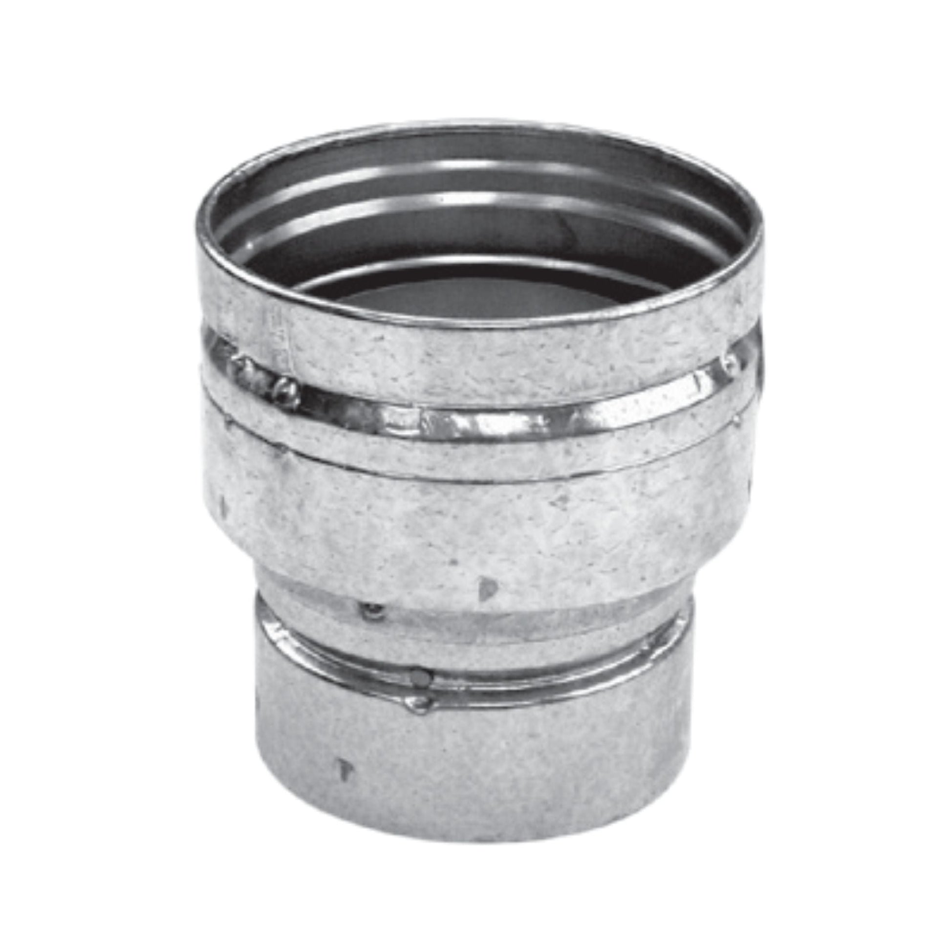 DuraVent Round Type B Gas Vent Model BV 4" x 10" Large Diameter Increaser