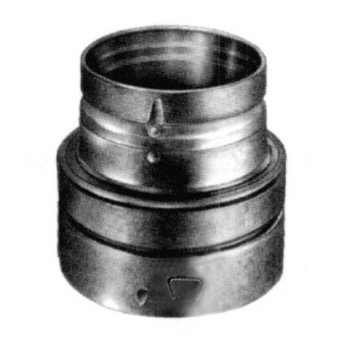 DuraVent Round Type B Gas Vent Model BV 4" Reducer