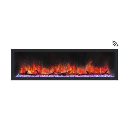 Dynasty 64" Cascade Smart Linear Electric Fireplace