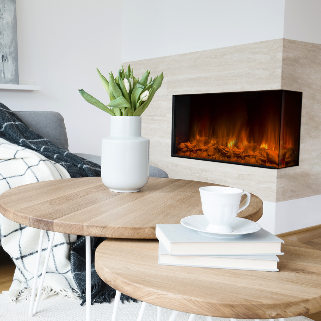 Dynasty Melody 40" Multi-Sided Smart Linear Electric Fireplace