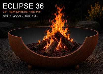 Fire Pit Art 36" Eclipse Fire Pit