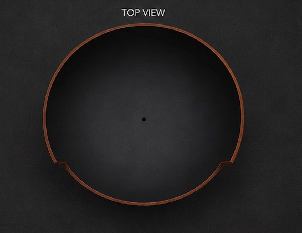 Fire Pit Art 36" Eclipse Fire Pit