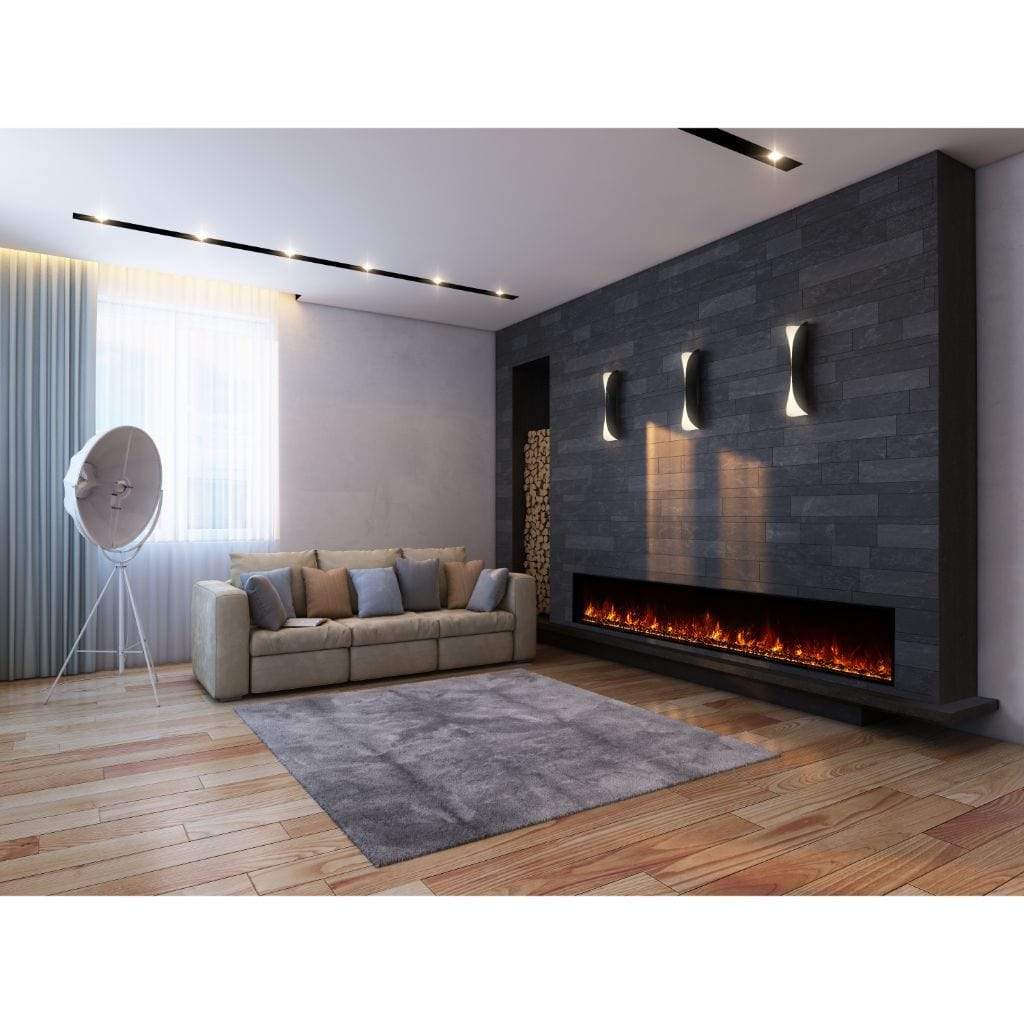 fireplace EcoSmart Fire 100" EL100 Electric Fireplace Insert by Mad Design Group