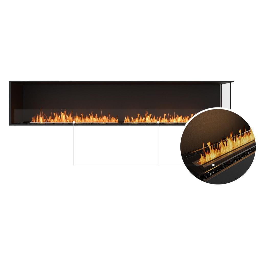 EcoSmart Fire 110" Flex 104LC/104RC Ethanol Fireplace Insert by Mad Design Group
