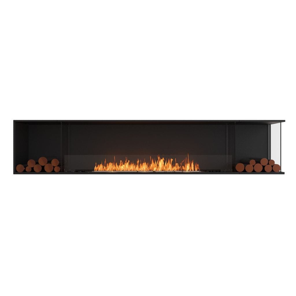 EcoSmart Fire 110" Flex 104LC/104RC Ethanol Fireplace Insert with Decorative Box by Mad Design Group