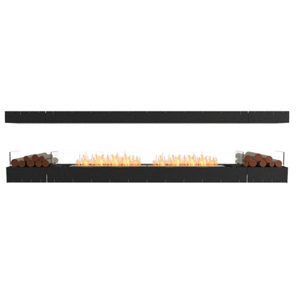 Burner EcoSmart Fire 125" Flex 122IL Island Ethanol Fireplace Insert with Decorative Box by Mad Design Group
