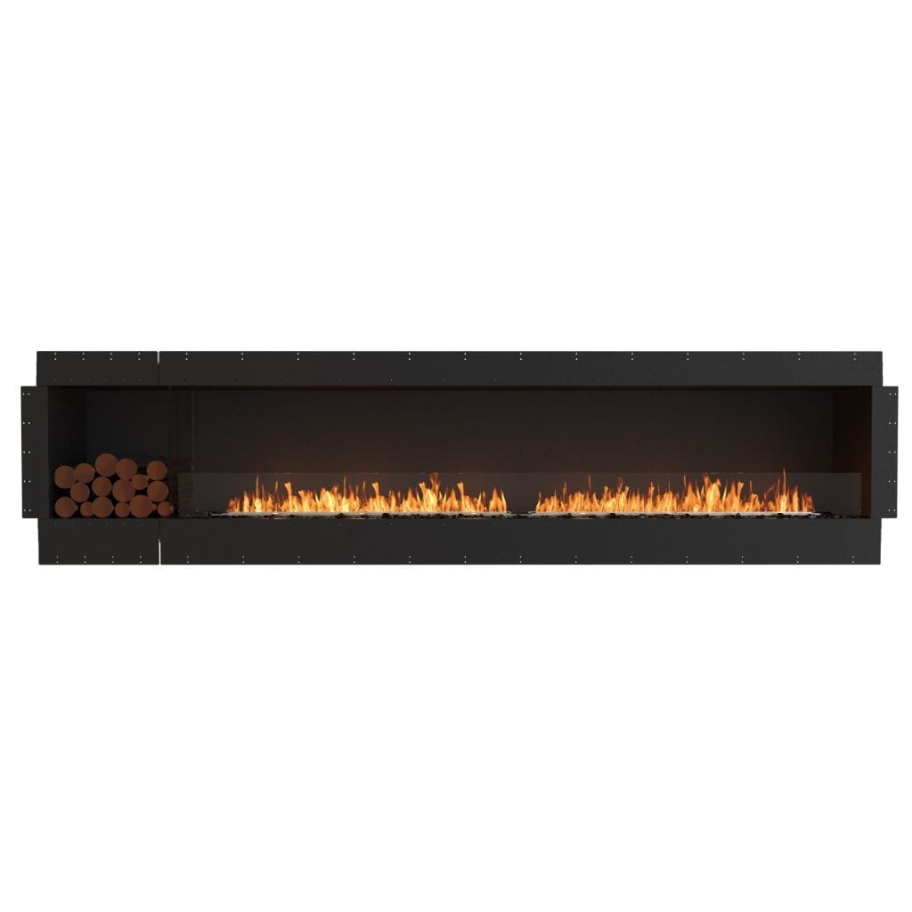 EcoSmart Fire 130" Flex 122SS Single Sided Ethanol Fireplace Insert with Decorative Box by Mad Design Group