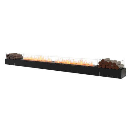Burner EcoSmart Fire 143" Flex 140BN Bench Ethanol Fireplace Insert with Decorative Box by Mad Design Group