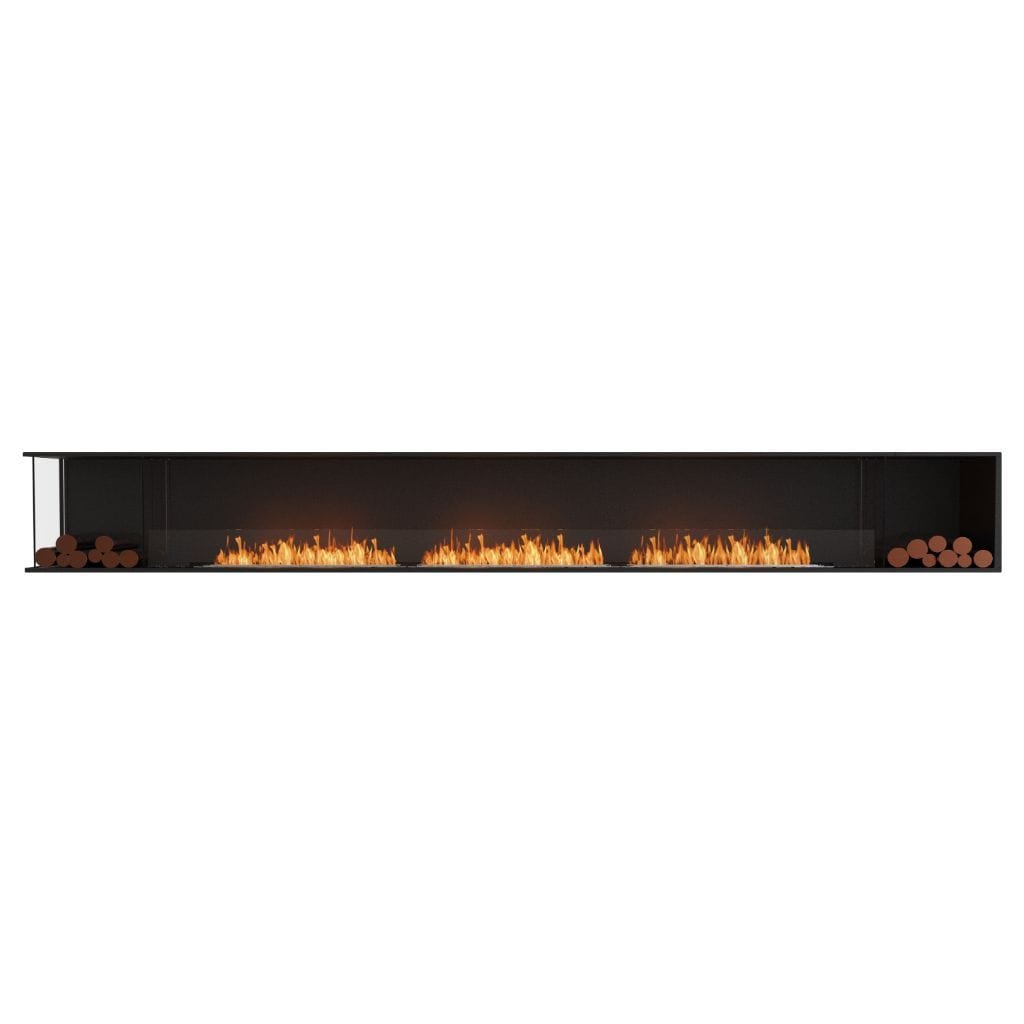 EcoSmart Fire 164" Flex 158LC/158RC Ethanol Fireplace Insert with Decorative Box by Mad Design Group