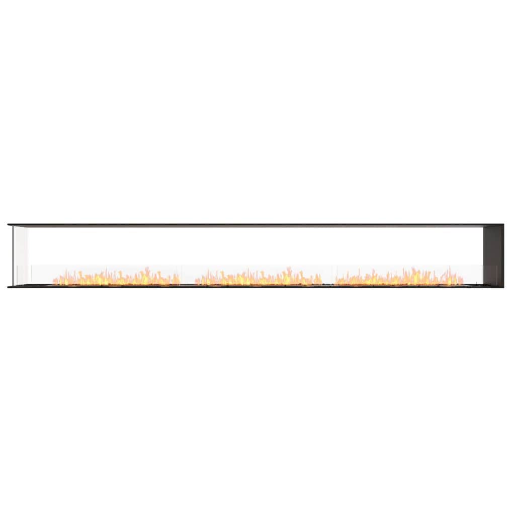 Burner Stainless Steel EcoSmart Fire 164" Flex 158PN Peninsula Ethanol Fireplace Insert by Mad Design Group