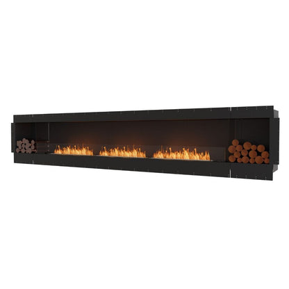 EcoSmart Fire 167" Flex 158SS Single Sided Ethanol Fireplace Insert with Decorative Box by Mad Design Group