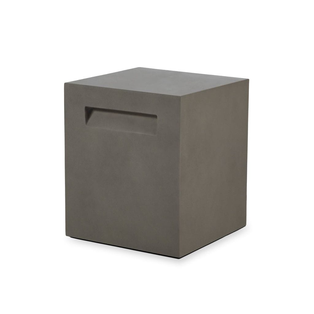 EcoSmart Fire 17" Tank Concrete Stool for Propane Tank by Mad Design Group