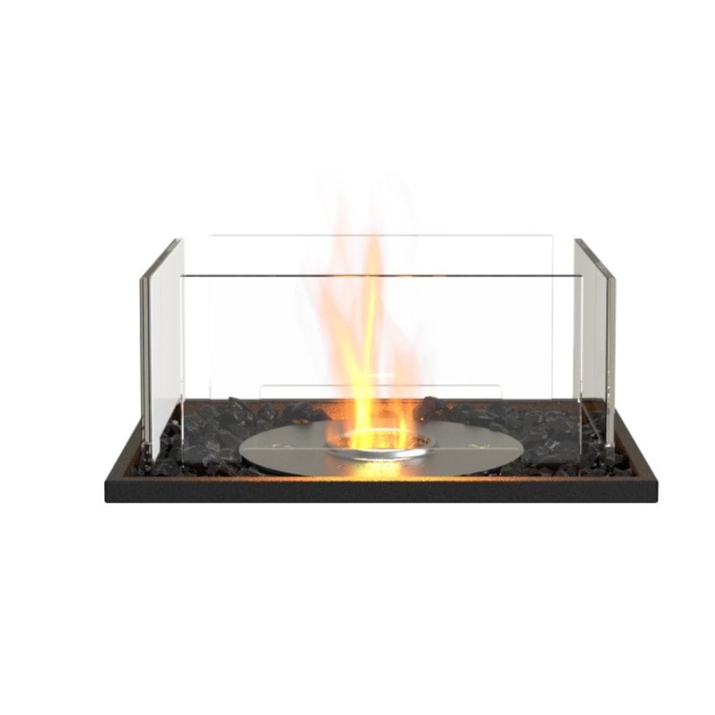 EcoSmart Fire 18" Flex 18BN Bench Ethanol Fireplace Insert by Mad Design Group