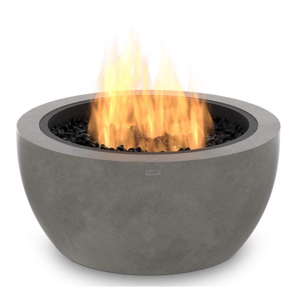 Fire Pit Bowl Natural EcoSmart Fire 30" POD Fire Pit Bowl with Gas LP/NG Burner by Mad Design Group