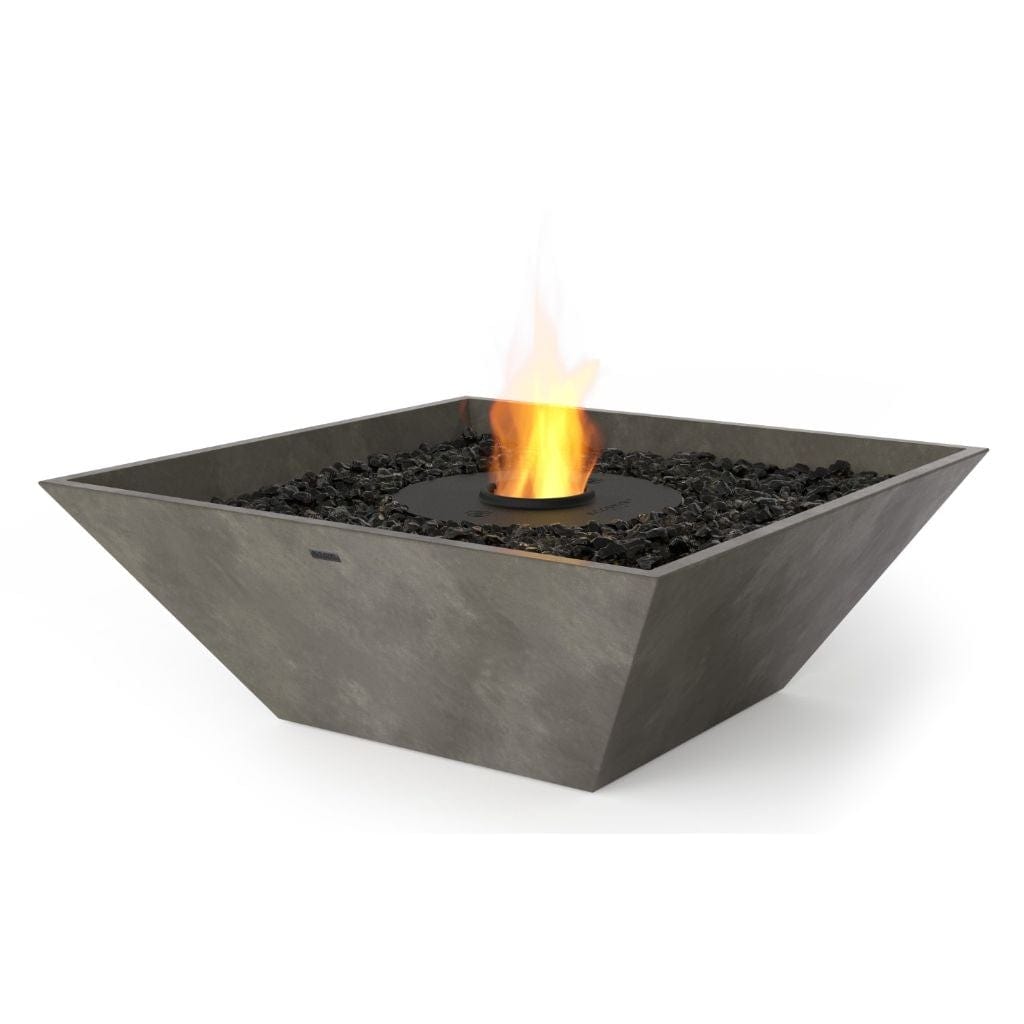 EcoSmart Fire 33" Square Nova 850 Ethanol Fire Pit Bowl by Mad Design Group