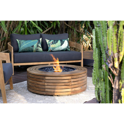 EcoSmart Fire 39" Ark 40 Fire Pit Table with Gas LP/NG Burner by Mad Design Group