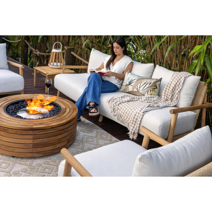 EcoSmart Fire 39" Ark 40 Fire Pit Table with Gas LP/NG Burner by Mad Design Group