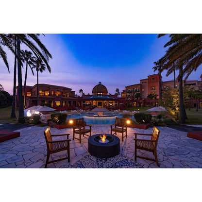 EcoSmart Fire 39" Ark 40 Fire Pit Table with Gas LP/NG Burner by Mad Design Group