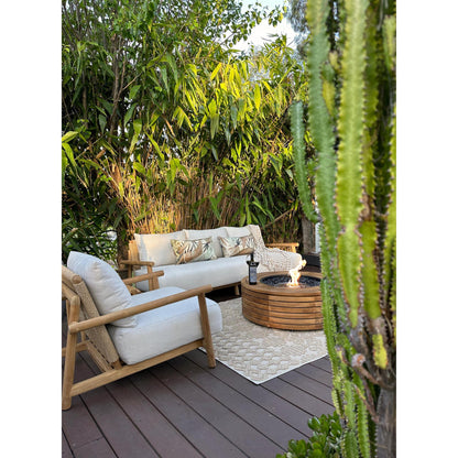 EcoSmart Fire 39" Ark 40 Fire Pit Table with Gas LP/NG Burner by Mad Design Group