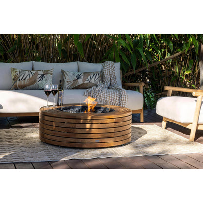 EcoSmart Fire 39" Ark 40 Fire Pit Table with Gas LP/NG Burner by Mad Design Group