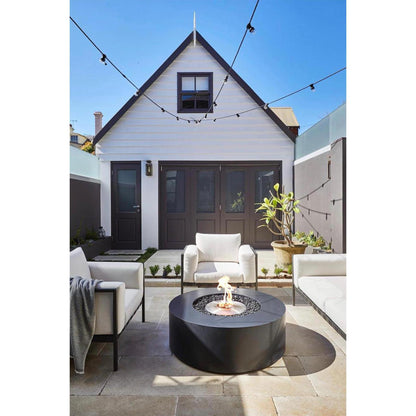 EcoSmart Fire 39" Ark 40 Fire Pit Table with Gas LP/NG Burner by Mad Design Group