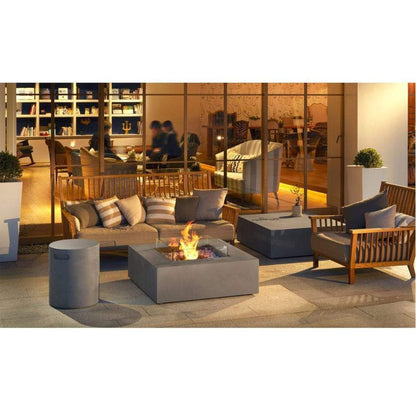 EcoSmart Fire 39" Base 40 Fire Pit Table with Ethanol Burner by Mad Design Group