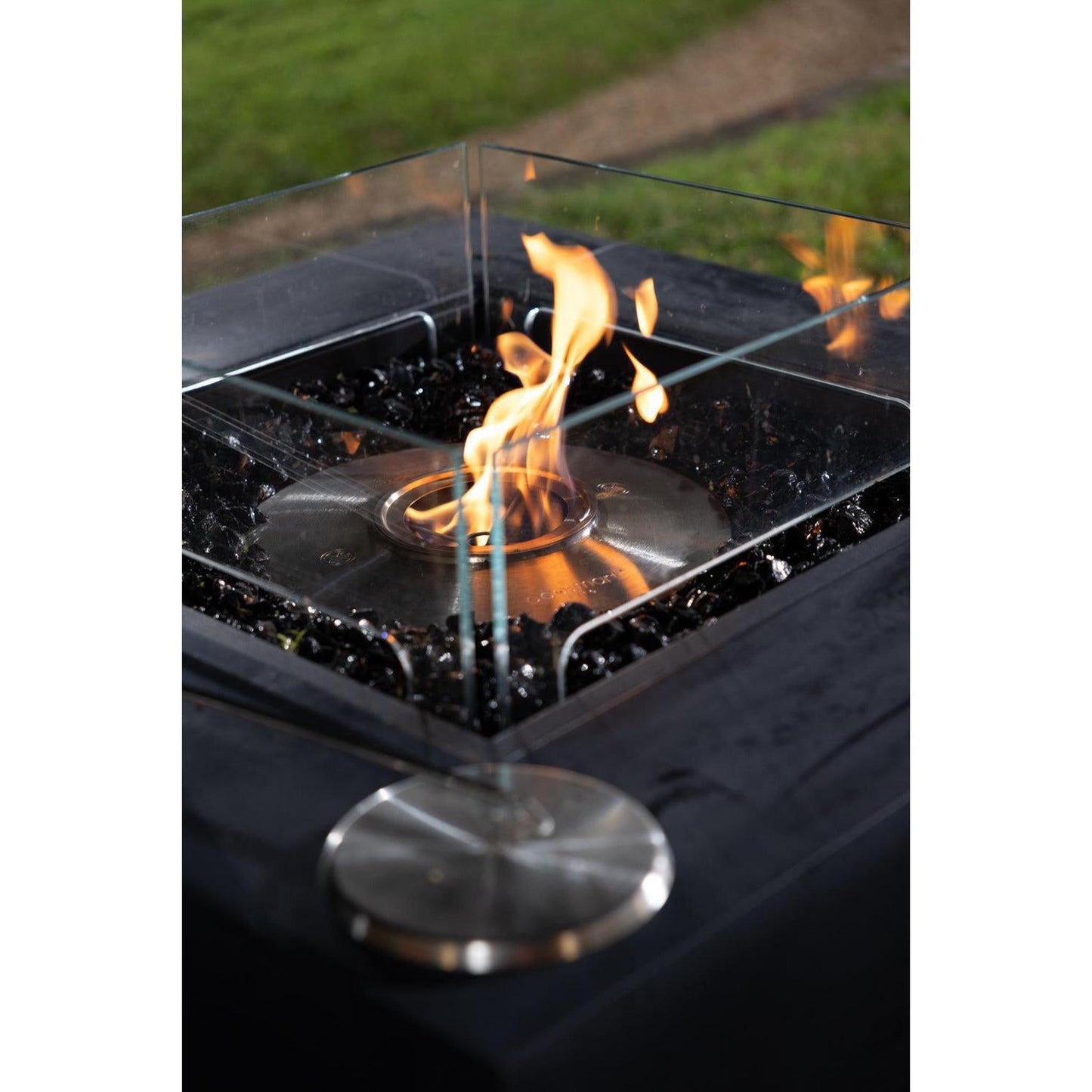 EcoSmart Fire 39" Base 40 Fire Pit Table with Ethanol Burner by Mad Design Group