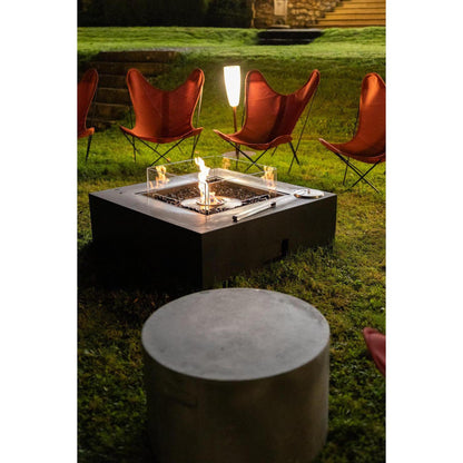 EcoSmart Fire 39" Base 40 Fire Pit Table with Ethanol Burner by Mad Design Group