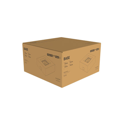 EcoSmart Fire 39" Base 40 Fire Pit Table with Ethanol Burner by Mad Design Group