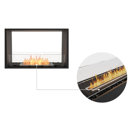 EcoSmart Fire 39" Flex 32DB Double Sided Ethanol Fireplace Insert by Mad Design Group