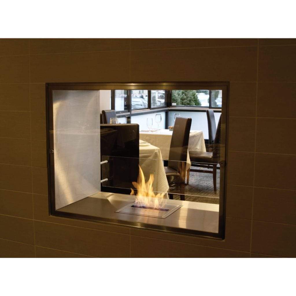 EcoSmart Fire 39" Flex 32DB Double Sided Ethanol Fireplace Insert by Mad Design Group