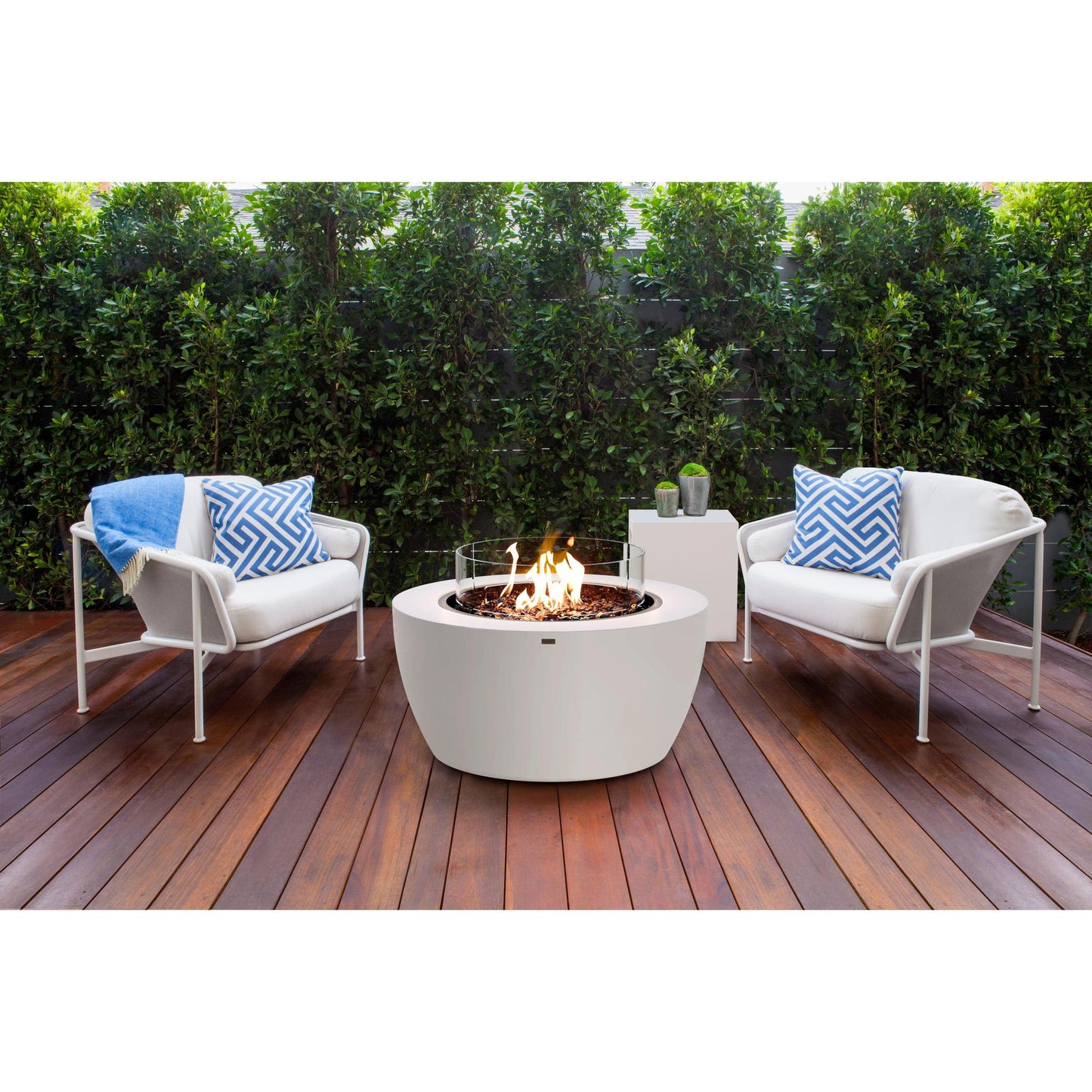EcoSmart Fire 39" POD Fire Pit Bowl with Gas LP/NG Burner by Mad Design Group