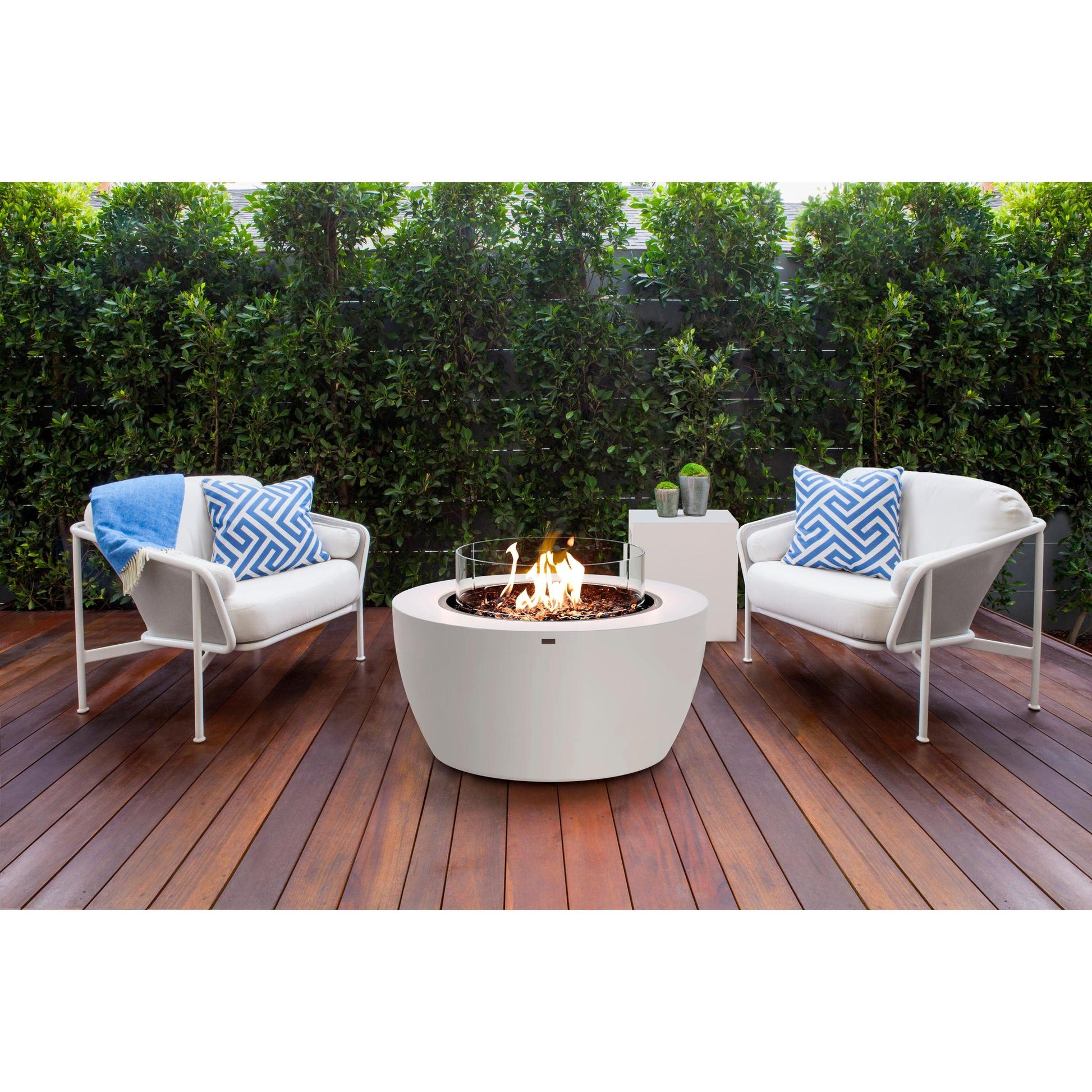 EcoSmart Fire 39" POD Fire Pit Bowl with Gas LP/NG Burner by Mad Design Group
